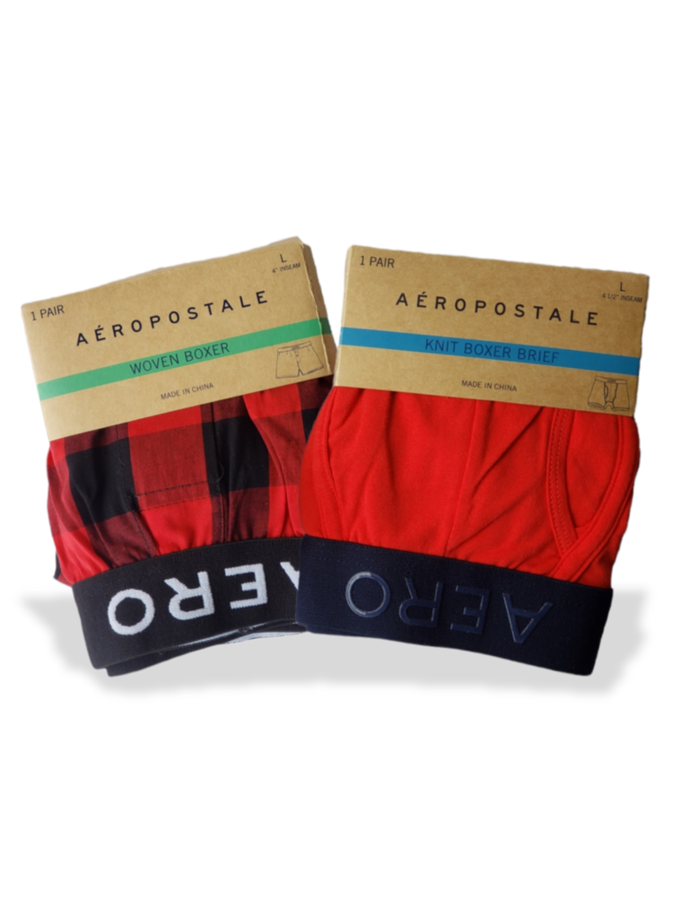 2 boxers Aeropostale