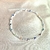 Pulseira com pedras redonda - Azzae