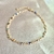 Pulseira com pedras redonda - comprar online