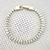 Pulseira zirconia gota