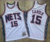 Regata NBA Brooklyn Nets Nº15 Vince Carter-Mitchell & Ness 2006-07-Branco-Adulta-Unissex - comprar online