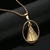 Pingente Nossa Senhora Aparecida Folheada a Ouro 18K - comprar online