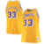 Regata NBA Mitchell & Ness Kareem Abdul-Jabbar Los Angeles Lakers-Amarela-Adulta-Unissex (REPLICA) - Akuaba Store