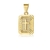 Pingente Cruz Folheado a Ouro 18K - comprar online