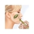 Rolo Massageador Pedra De Jade Massagem Facial Anti Rugas U