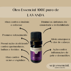 Óleo Essencial de Lavanda Francesa 5 mL - comprar online