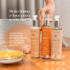 Hidratante Corporal Vegano com Óleos Essenciais de Grapefruit, Alecrim e Noz Moscada Reconecta 200 ml - Seja Essencial - Seja Essencial.