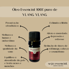 Óleo Essencial de Ylang Ylang Completo 5 mL - comprar online