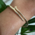 BRACELETE PARAFUSO BANHADO A OURO 18K - comprar online