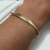 Bracelete Chapinha BANHADO A OURO 18K - comprar online