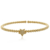 Pulseira Bracelete BolInha com Estrela Banhada Ouro 18K