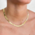 COLAR CHOKER FITA, BANHADO A OURO 18K - comprar online