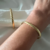 PULSEIRA BRACELETE 0NDULADO BANHADO A OURO 18K - loja online