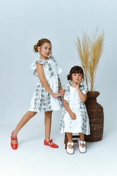 Vestido Ponto Cruz - Hedra Moda Feminina & Kids