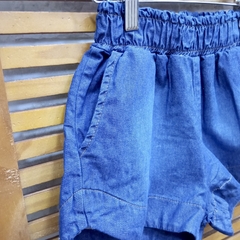 Conjunto Short + Semi cropped Jeans - Hedra Moda Feminina & Kids