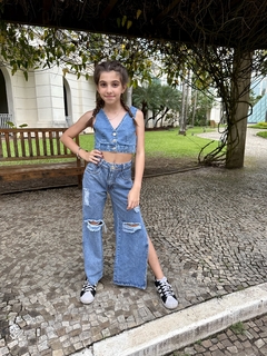 Cropped Jeans - Hedra Moda Feminina & Kids