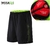 Short de ciclismo Wosawe masculino gel acolchoado mtb