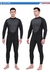 Roupa de mergulho WETSUIT neoprene 3MM unissex com zíper frontal na internet