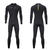 Roupa de mergulho WETSUIT neoprene 3MM unissex com zíper frontal