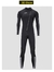 Roupa de mergulho WETSUIT neoprene 3MM unissex com zíper frontal - comprar online