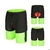 Short de ciclismo Wosawe masculino gel acolchoado mtb