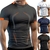 Camisa Masculina Treino Dry Fit Térmica Manga Curta ideal para Esportes na internet