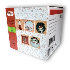 Set Navideño Star Wars para árbol de Navidad, 5 piezas