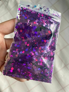 HOLO CHUNKY 25 gr (violeta)