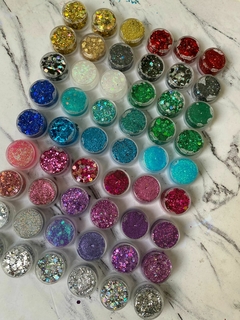 50 glitters 6cc