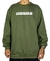 MOLETOM CARECA HOCKS BLOCO - VERDE MILITAR