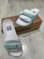 CHINELO SLIDE HOCKS BRAVO WHITE MINT - comprar online