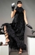 Vestido com plumas preto - Ln'R