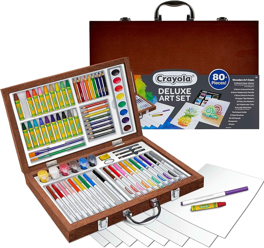 140 Count - Crayola Inspiration Art Case Coloring Set