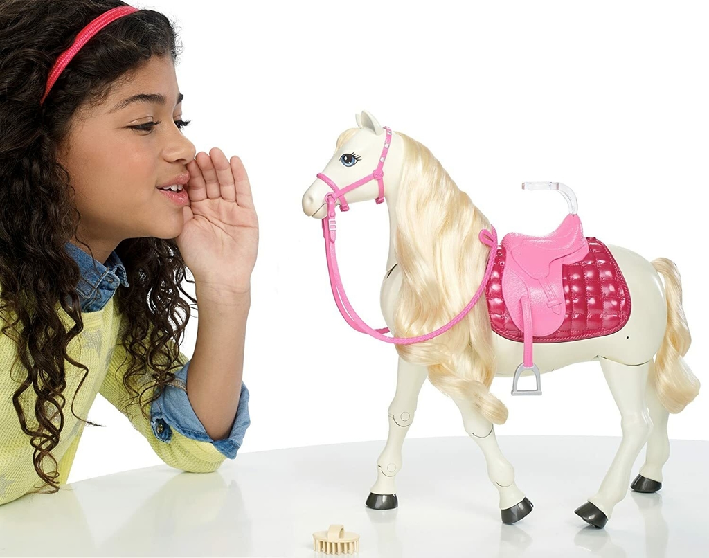 Barbie and her sales dream horse