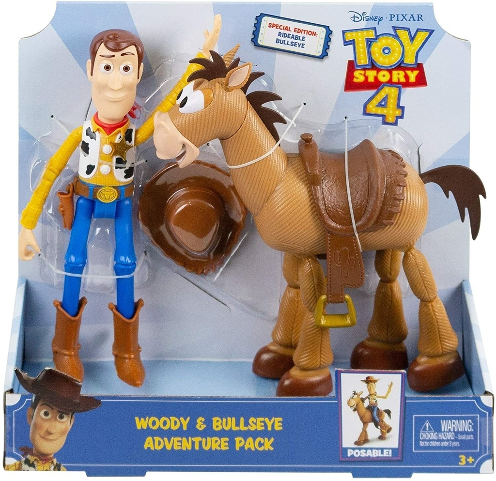 Woody and sales bullseye toy