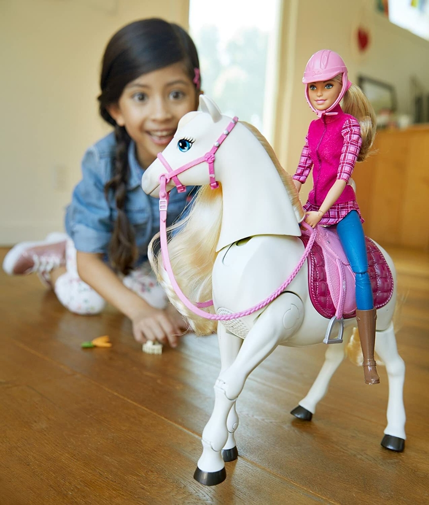 Barbie dream horse sales argos