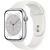 Apple Watch S8 (GPS) Silver 45mm, Pulseira Esportiva (M/L)