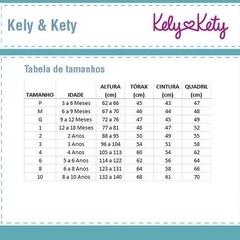 Conjunto em moletom - Kely Kety - Mini Angel Moda Infantil