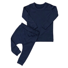 Conjunto térmico malha Comfort - azul marinho