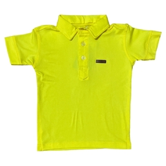 Camiseta polo em suede - CRA