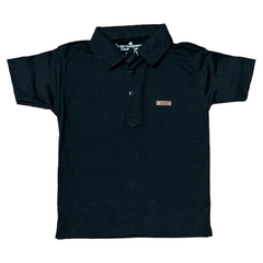 Camiseta polo em suede - CRA