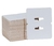 KIT COM 30 CARTELA SOLAPA 6x8 CM BRANCO COMUM. - comprar online