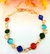 PULSEIRA TIFANY FOLHEADA COLORIDA - comprar online