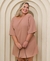 Vestido Feminino Detalhe nas Costas Plus Size Nude - comprar online