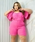 Conjunto Short e Blusa Plus Size Rosa - comprar online