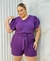 Conjunto Short e Camisa Plus Size Verde