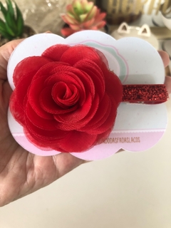 Rosa delicada vermelha - comprar online