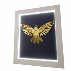 QUADRO ESPIRITO SANTO LED 55X50 MDF