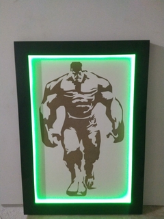 QUADRO HULK LED 70X50 MDF