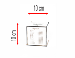 CAIXA DESAFIO FINANCEIRO MDF BRANCO 3 MM - comprar online